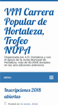 Mobile Screenshot of carrerapopularhortaleza.es